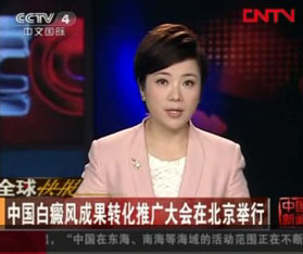 CCTV4报道:GX-B白癜风成果转化推广大会在北京隆重召开